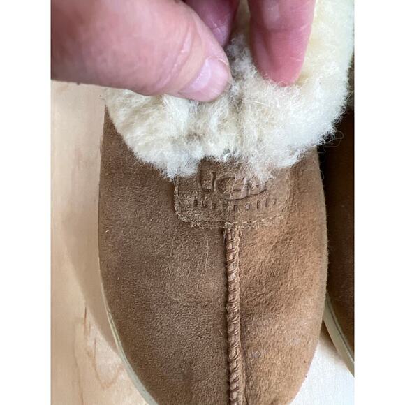 UGG Austrailia Women's Lexi Fold Over Shearling Lined Booties Size 10 - Picture 4 of 8